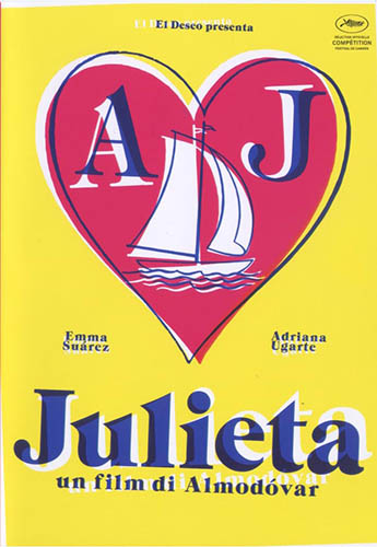 Julieta - dvd ex noleggio distribuito da Warner Home Video