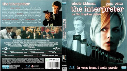 The interpreter - blu-ray ex noleggio distribuito da Eagle Pictures