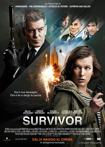 Survivor BD - blu-ray ex noleggio distribuito da 01 Distribuition - Rai Cinema