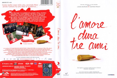 L'amore dura tre anni - dvd ex noleggio distribuito da Universal Pictures Italia