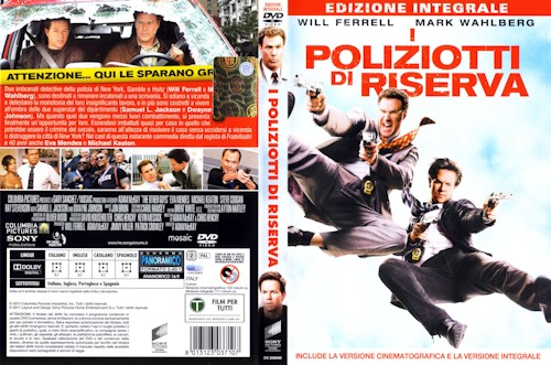 I poliziotti di riserva  - dvd ex noleggio distribuito da Sony Pictures Home Entertainment