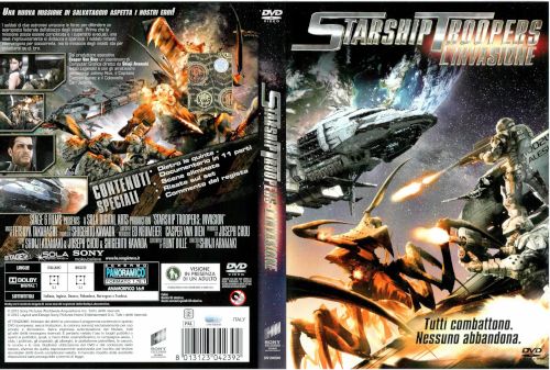Starship troopers 4 - L'nvasione - dvd ex noleggio distribuito da Sony Pictures Home Entertainment