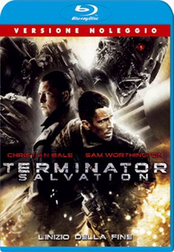 Termination salvation - blu-ray ex noleggio distribuito da Sony Pictures Home Entertainment