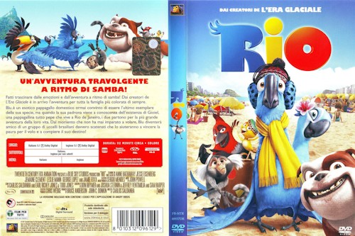 Rio (nuovo e imballato) - dvd ex noleggio distribuito da 20Th Century Fox Home Video
