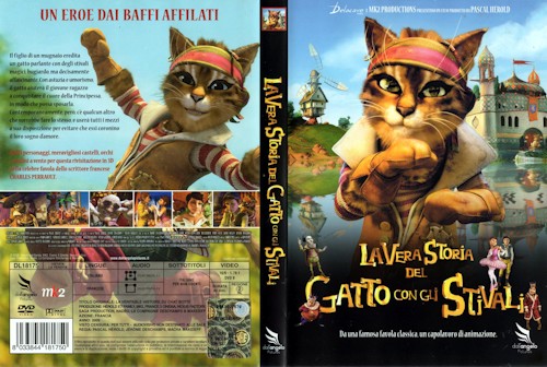 La vera storia del gatto con gli stivali - dvd ex noleggio distribuito da Sony Pictures Home Entertainment