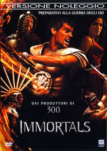 Immortals  - dvd ex noleggio distribuito da 01 Distribuition - Rai Cinema