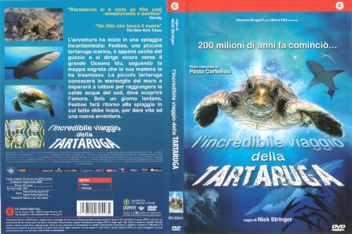 L'incredibile viaggio della tartaruga - dvd ex noleggio distribuito da Cecchi Gori Home Video