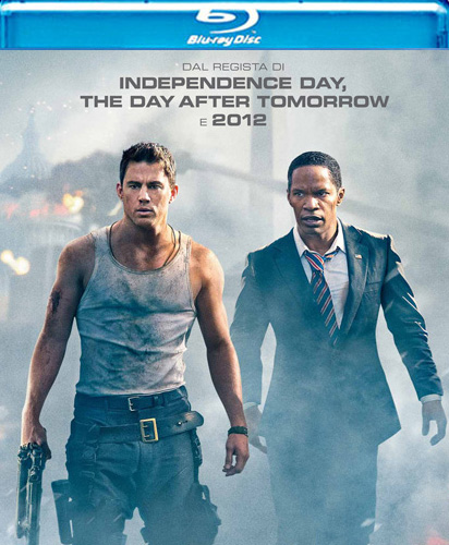 Sotto assedio - White house down BD - blu-ray ex noleggio distribuito da Universal Pictures Italia