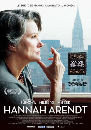 Hannah Arendt - dvd noleggio nuovi distribuito da Rhv