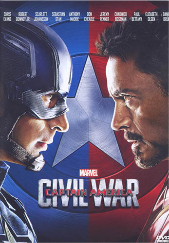 Captain America - Civil War - dvd ex noleggio distribuito da Walt Disney