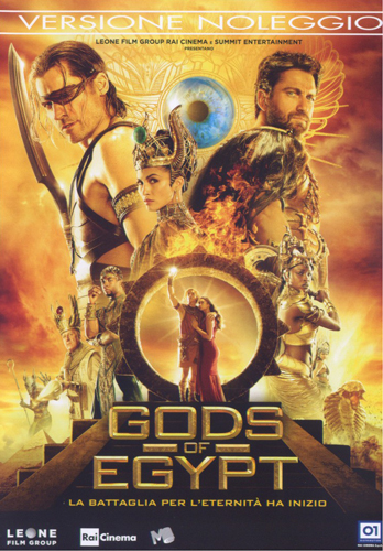Gods of Egypt - dvd ex noleggio distribuito da 01 Distribuition - Rai Cinema