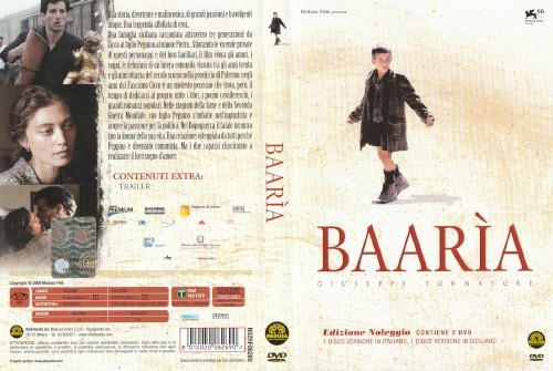 Baarìa - dvd ex noleggio distribuito da Medusa Video