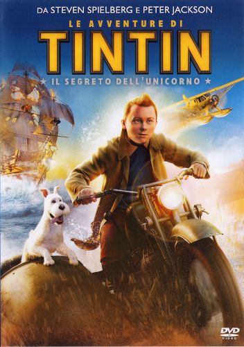 Le avventure di Tintin - Il segreto dell'unicorno - dvd ex noleggio distribuito da Sony Pictures Home Entertainment
