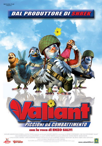 Valiant - Piccioni da comattimento - dvd ex noleggio distribuito da 