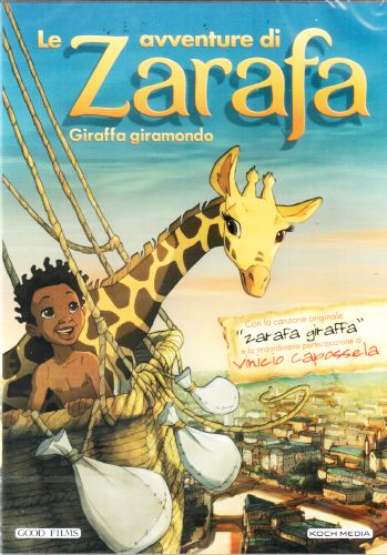 Le avventure di Zarafa - Giraffa giramondo - dvd ex noleggio distribuito da Koch Media