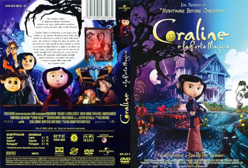 Coraline e la porta magica - dvd ex noleggio distribuito da Universal Pictures Italia