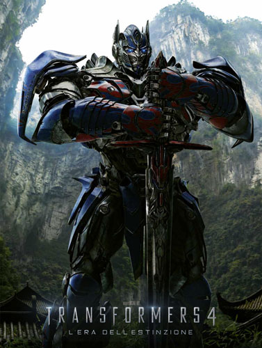 Transformers 4 - L'era Dell'estinzione - dvd ex noleggio distribuito da Universal Pictures Italia