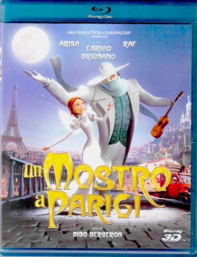 Un mostro a Parigi - blu-ray ex noleggio distribuito da Eagle Pictures