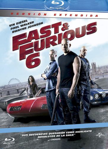 Fast & furious 6 BD - blu-ray ex noleggio distribuito da Universal Pictures Italia