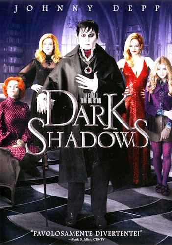 Dark shadows  - dvd ex noleggio distribuito da Warner Home Video