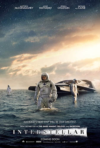 Interstellar BD - blu-ray ex noleggio distribuito da Warner Home Video