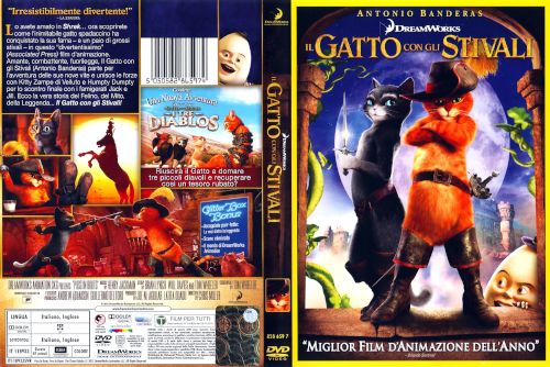 Il Gatto con gli stivali (sigillato) - dvd ex noleggio distribuito da Universal Pictures Italia
