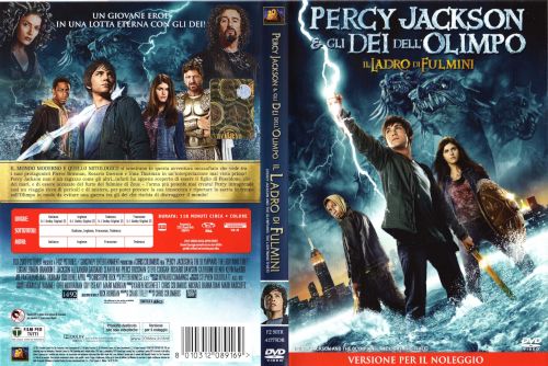 Percy Jackson e gli Dei dell'Olimpo - Il ladro di fulmini - dvd ex noleggio distribuito da 20Th Century Fox Home Video