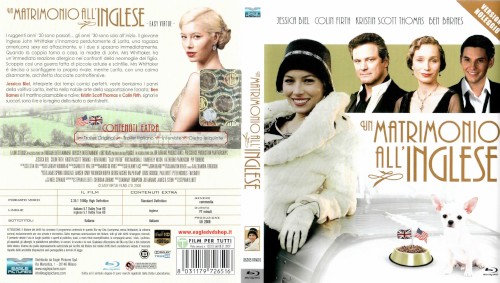 Un matrimonio all'inglese - blu-ray ex noleggio distribuito da Eagle Pictures