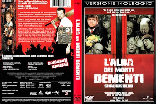 L'alba dei morti dementi - dvd ex noleggio distribuito da Universal Pictures Italia