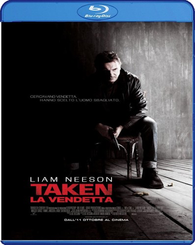 Taken 2 - La vendetta - blu-ray ex noleggio distribuito da 20Th Century Fox Home Video