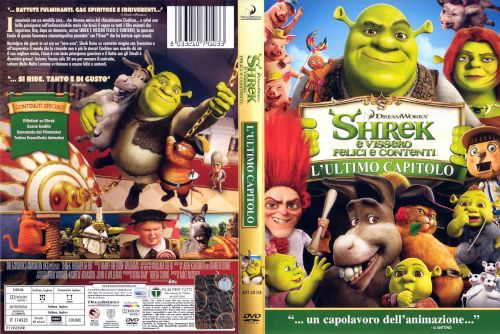 Shrek e vissero felici e contenti - dvd ex noleggio distribuito da Paramount Home Entertainment