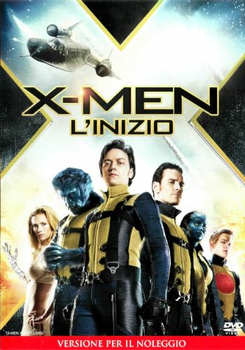 X Men - L'inizio - dvd ex noleggio distribuito da 20Th Century Fox Home Video