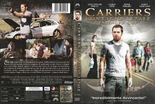Carriers - Contagio Letale - dvd ex noleggio distribuito da Paramount Home Entertainment
