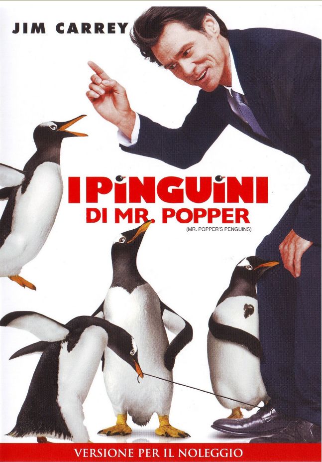 I pinguini di Mr Popper (nuovo) - dvd ex noleggio distribuito da 20Th Century Fox Home Video
