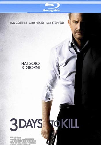 3 Days To Kill BD - blu-ray noleggio nuovi distribuito da Eagle Pictures