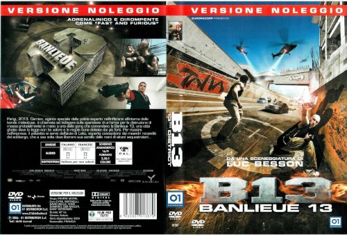 B13 - Banlieue 13 - dvd ex noleggio distribuito da 01 Distribuition - Rai Cinema