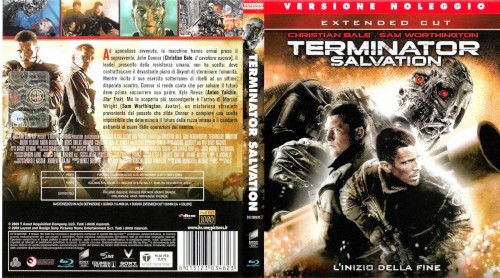 Terminator Salvation - L'Inizio della fine - blu-ray ex noleggio distribuito da Sony Pictures Home Entertainment