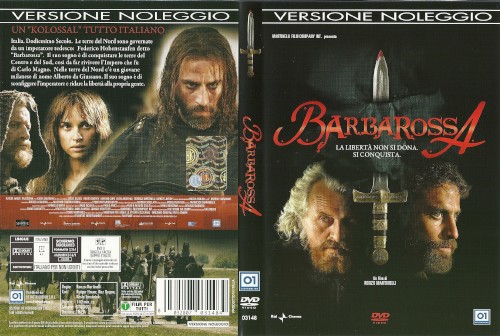 Barbarossa - dvd ex noleggio distribuito da 01 Distribuition - Rai Cinema