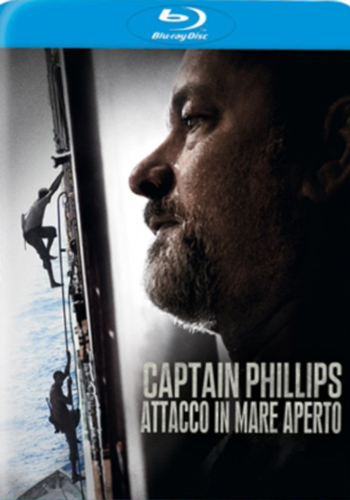 Captain Phillips - Attacco in mare aperto BD - blu-ray ex noleggio distribuito da Universal Pictures Italia