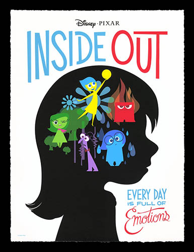 Inside Out - dvd ex noleggio distribuito da Walt Disney