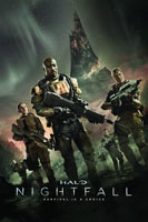 Halo - Nightfall - dvd ex noleggio